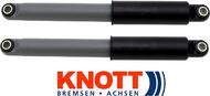 Амортизатор Knott 990020 для прицепов Boeckmann на резино-жгутовой подвеске CFF и CFF-Plus