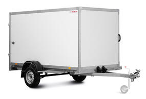 Одноосный прицеп-фургон с распашными дверьми МЗСА 817773 исп.001 (кузов 6,8 м³)