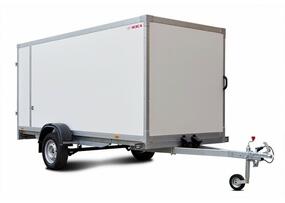Одноосный прицеп-фургон с распашными дверьми МЗСА 817774 исп.001 (кузов 7,9 м³)