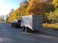 Двухосный прицеп-фургон с распашными дверьми МЗСА 817783 исп.001 (кузов 6,8 м³)