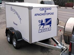 Прицеп-фургон Везунчик-2 с распашными дверьми