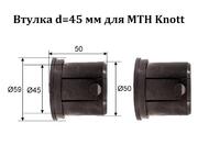 Втулка (1 шт.) тормоза наката Knott нового типа